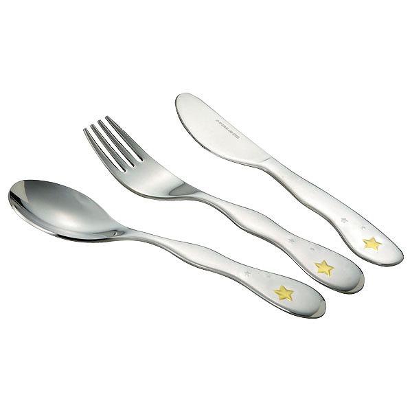 NARUMI カトラリー3点セット(シャイニングスター) ナルミ クラウン