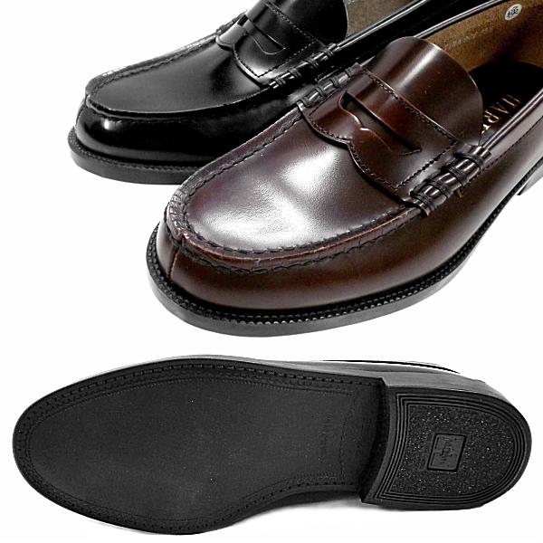 HARUTA（ハルタ） HARUTA 906 メンズ ローファー 本革 幅広3E コイン