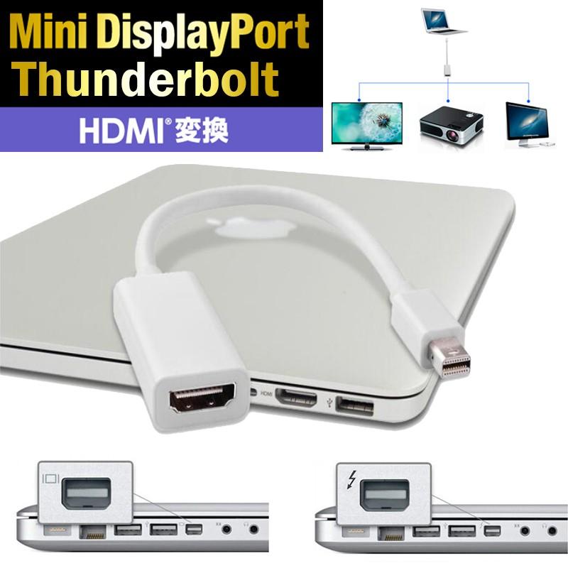 MiniDisplayPort Thunderbolt to HDMI 変換ケーブル 変換アダプタ