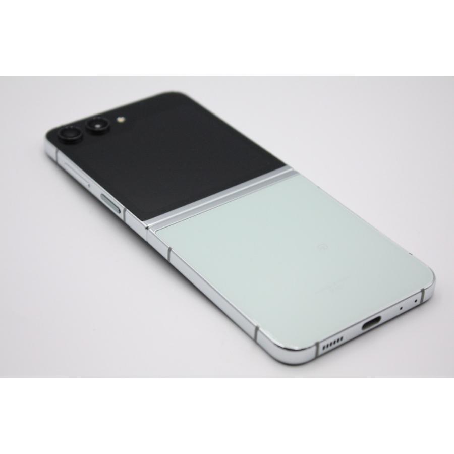 Galaxy Z 美品 Flip5 SCG23 ミント SIMフリー Aランク : ケースマ商店