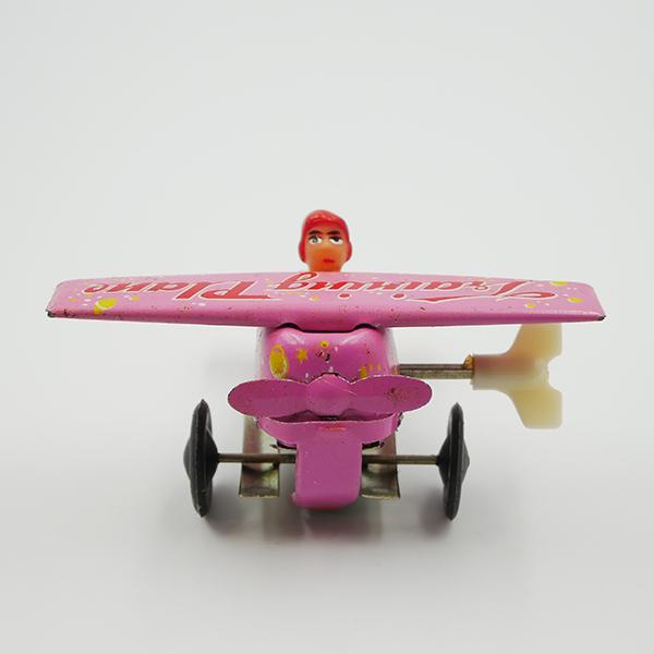 ブリキ おもちゃ 昭和レトロ 飛行機 traning plane 完成品