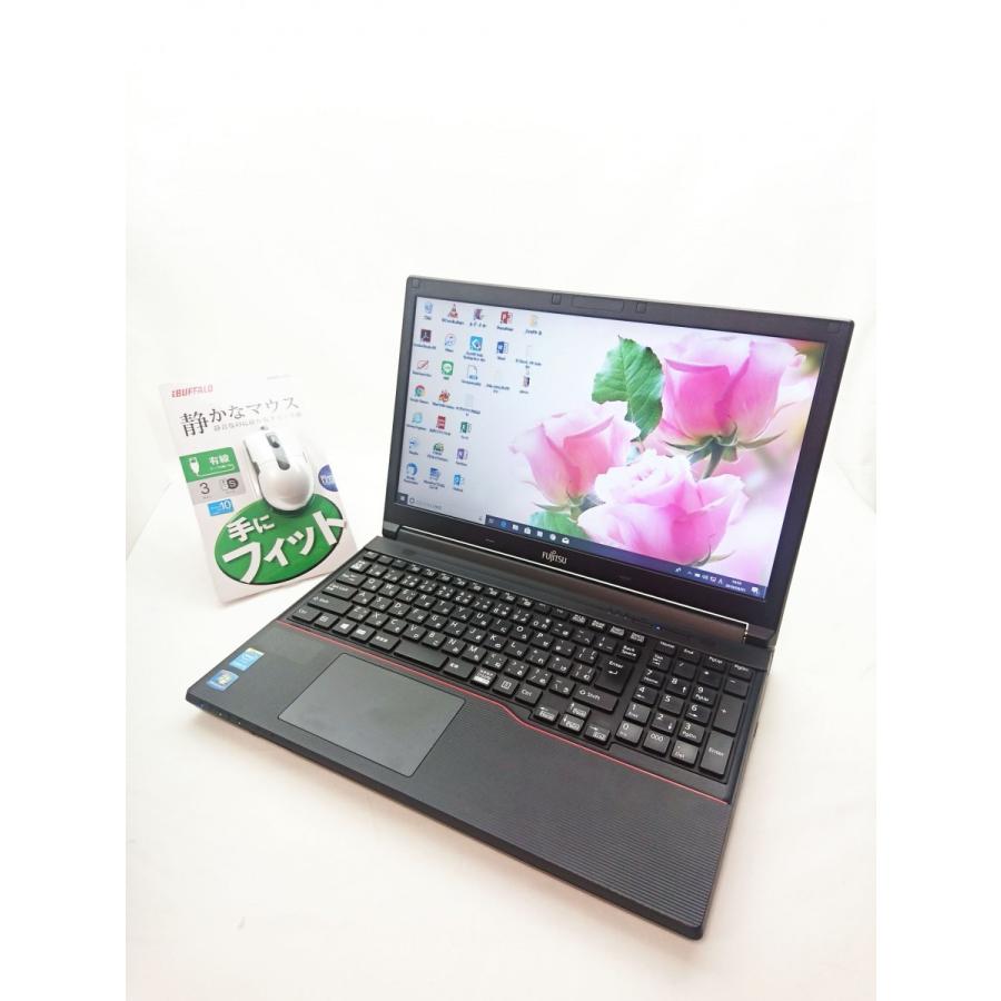 LIFEBOOK ノートパソコン 富士通 A574KX 第4世代Corei5 Office2021付き