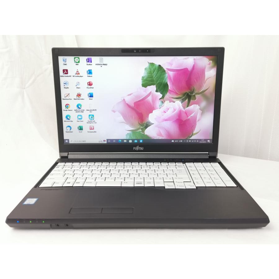 LIFEBOOK ノートパソコン 富士通 A579 第8世代Corei5 Office2021付き