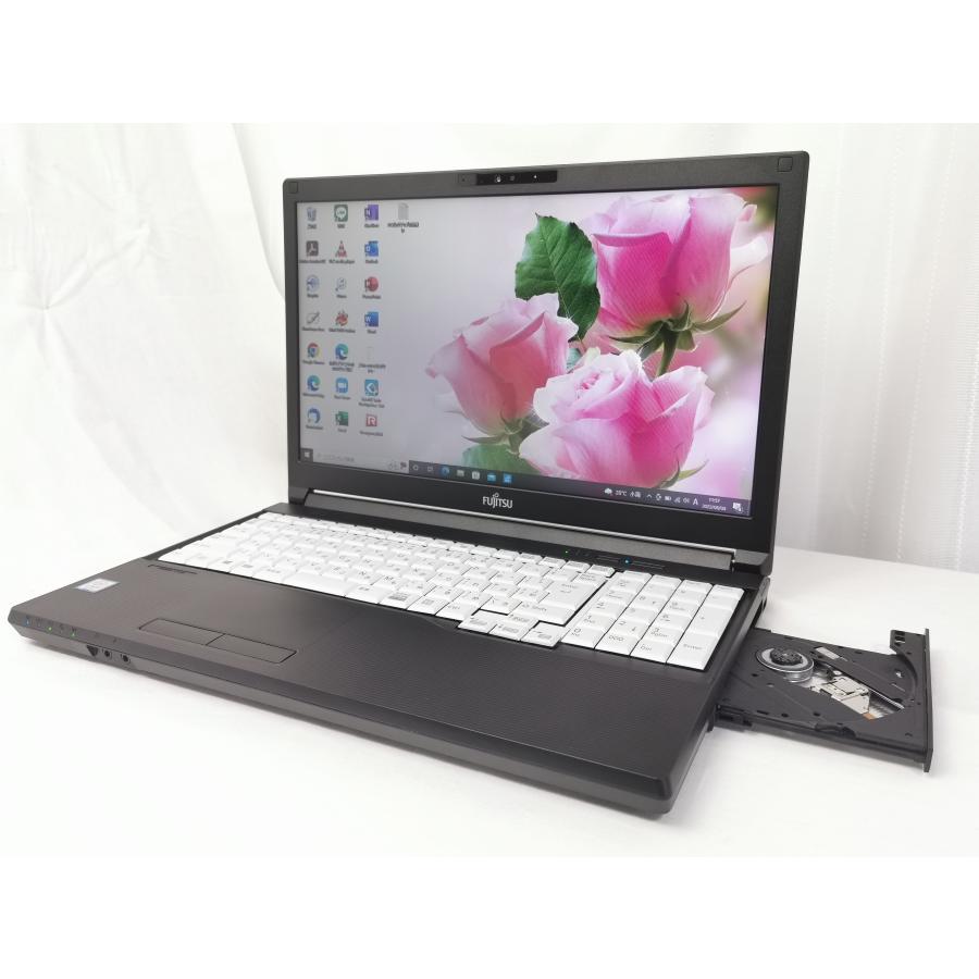 LIFEBOOK ノートパソコン 富士通 A579 第8世代Corei5 Office2021付き
