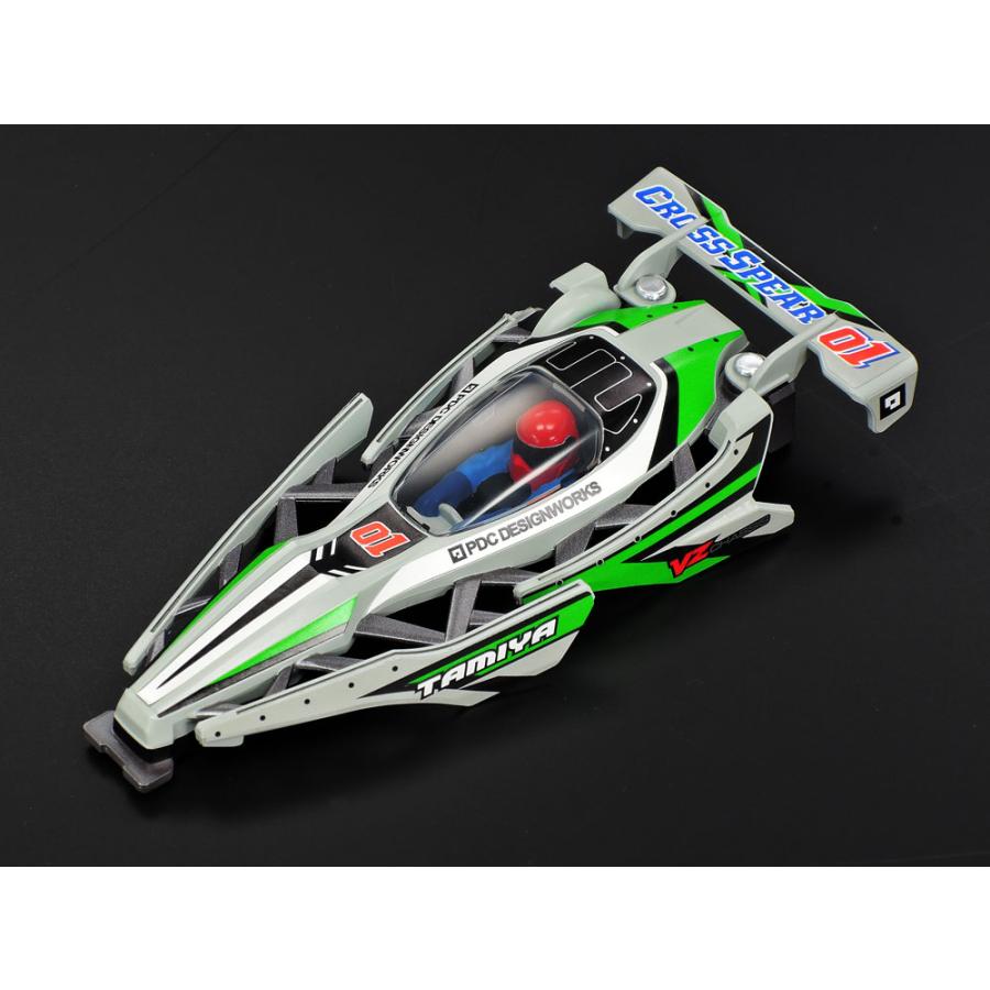 ミニ四駆 18103 クロススピアー01 (VZシャーシ) レーサーミニ四駆