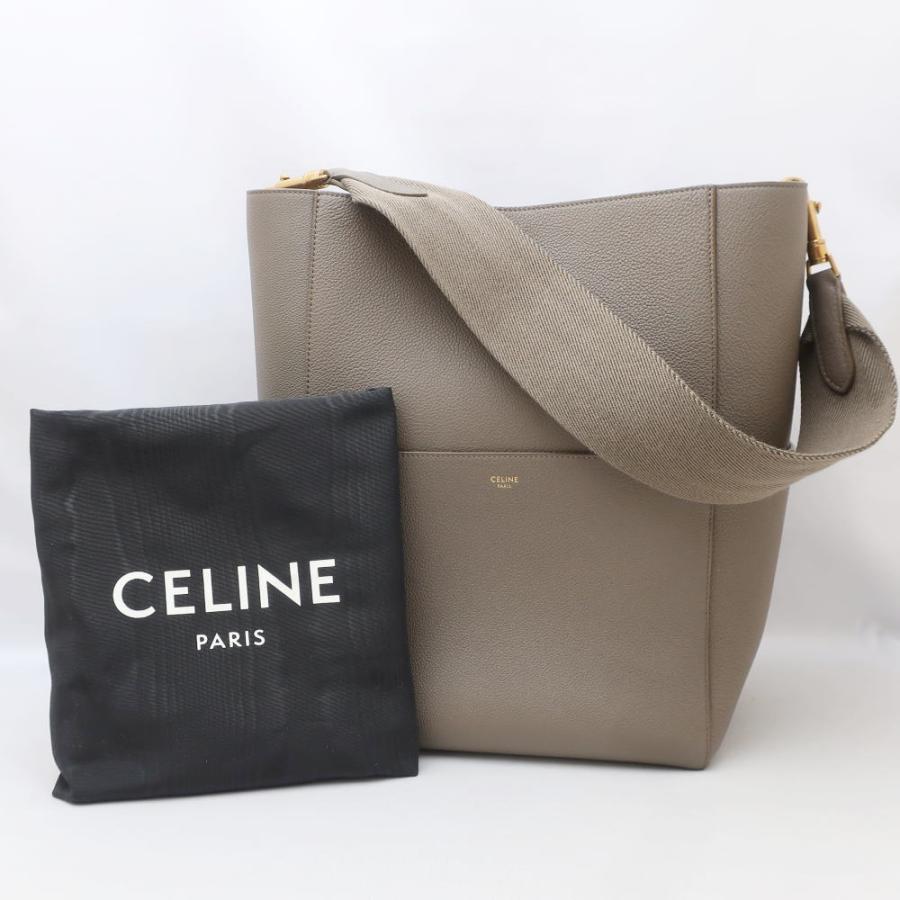CELINE（セリーヌ） サングル バケットバッグ ミディアム 肩掛け ワン