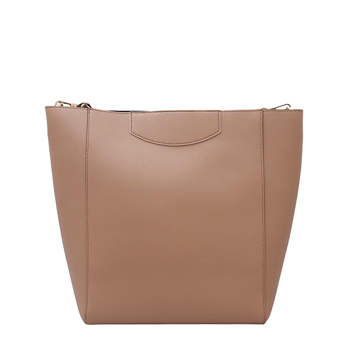 agnes b.（アニエスベー） ショルダーバッグ レザー ピンクブラウン