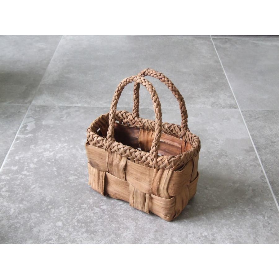 純国産 山葡萄かごバッグ 超極太市松編み : おまめ - 通販 - Yahoo