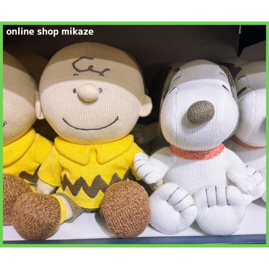 USJ スヌーピー ぬいぐるみ Cozy Knit チャーリーブラウン お土産