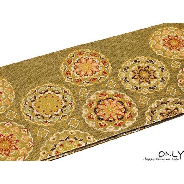 仕立上り 京都 西陣織 正絹 袋帯 名門 岡文織物 謹製 新品 未使用 入園