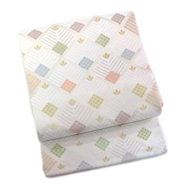 人気柄 吉永小百合さんCM 着用柄 全通 正絹 袋帯 仕立て上がり ONLY fu