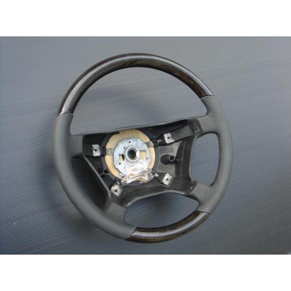 メルセデス ベンツ バーズアイウッド/レザー ステアリング :Sクラス