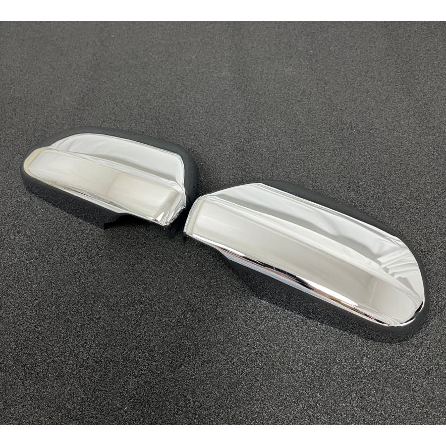 鏡面仕上げ♪ メッキ ドアミラー カバー ダイハツ エッセ L235S L245S