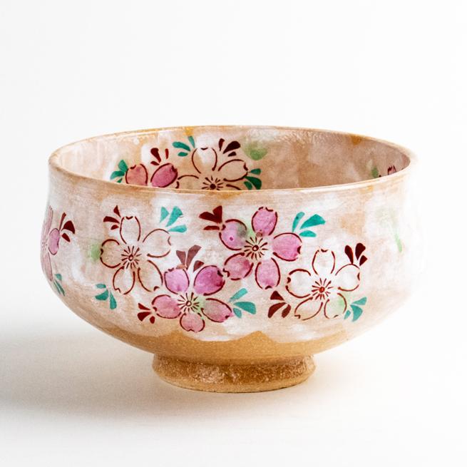 抹茶茶碗 抹茶碗 有田焼 錦桜 木箱入 : 有田焼やきもの市場 - 通販