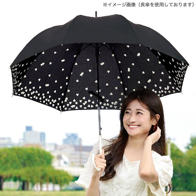 pink trick（ピンクトリック） 晴雨兼用折り畳み傘 インハート ネイル