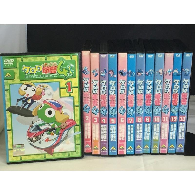 ケロロ軍曹 4thシーズン 全13枚セット【中古品DVD】※レンタル落ち