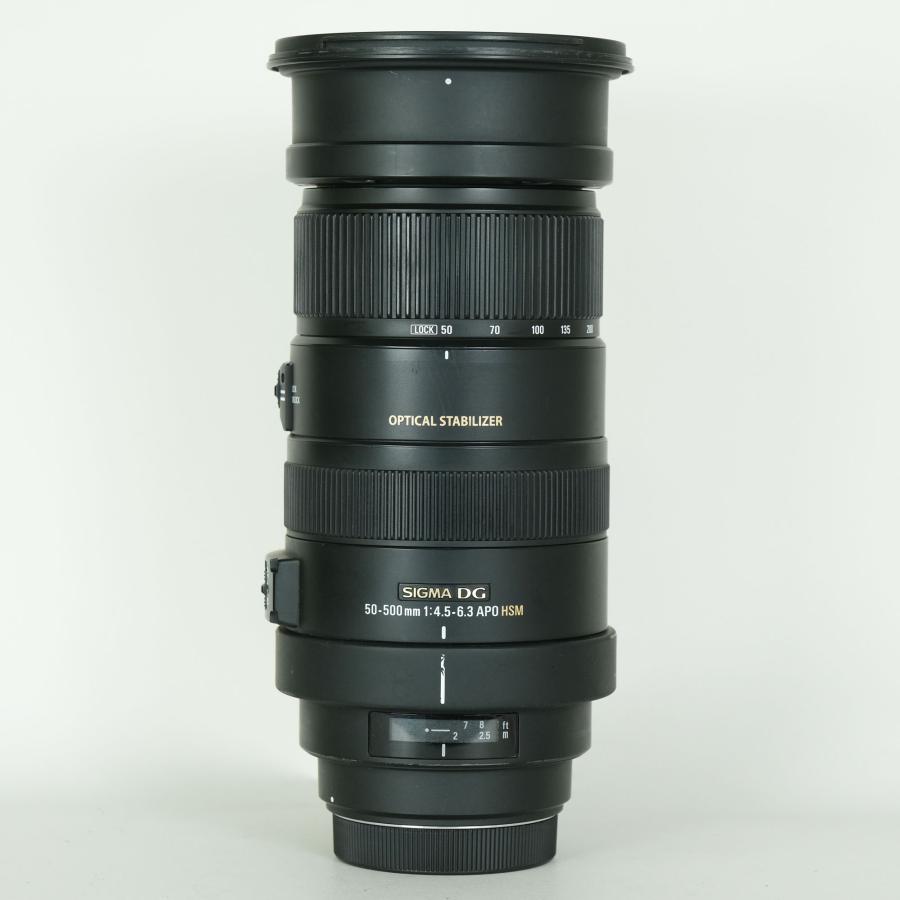 並品] SIGMA APO 50-500mm F4.5-6.3 DG OS HSM (キヤノンEF用
