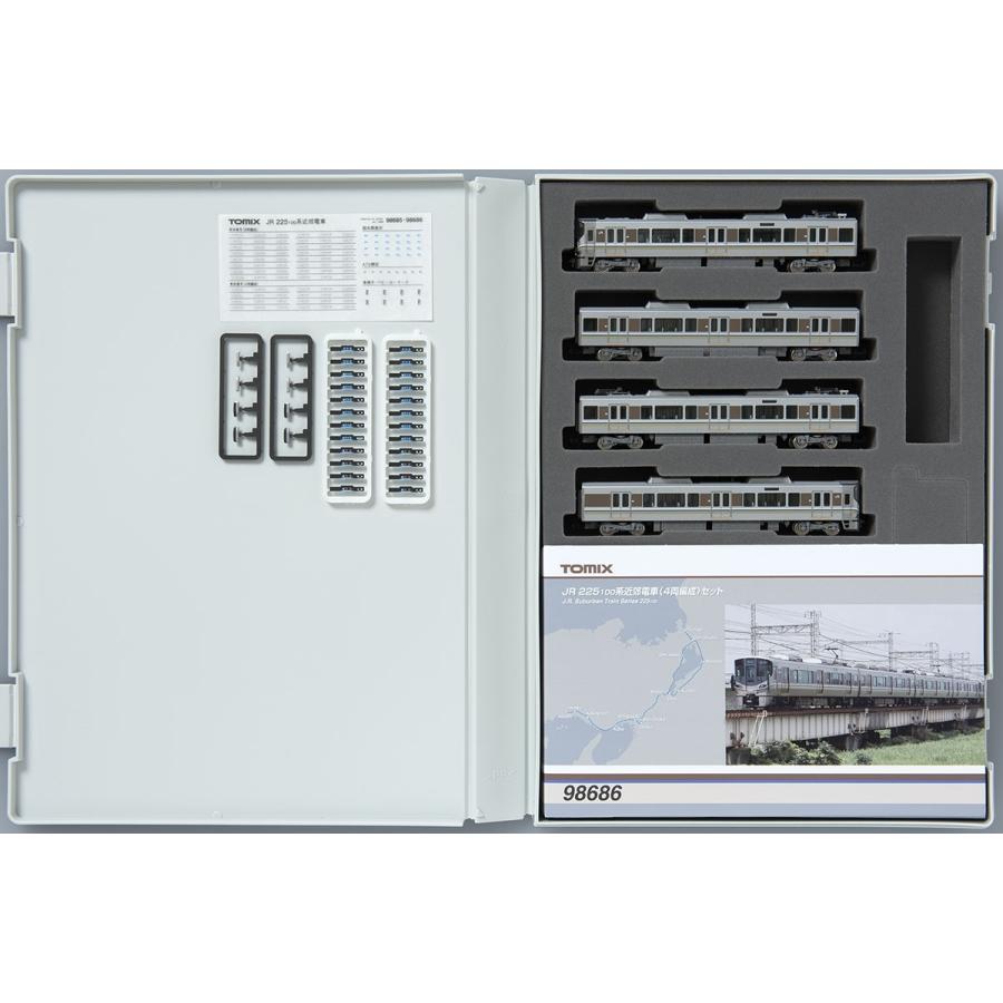 トミックス TOMIX Nゲージ 98686 JR 225-100系近郊電車(4両編成)セット