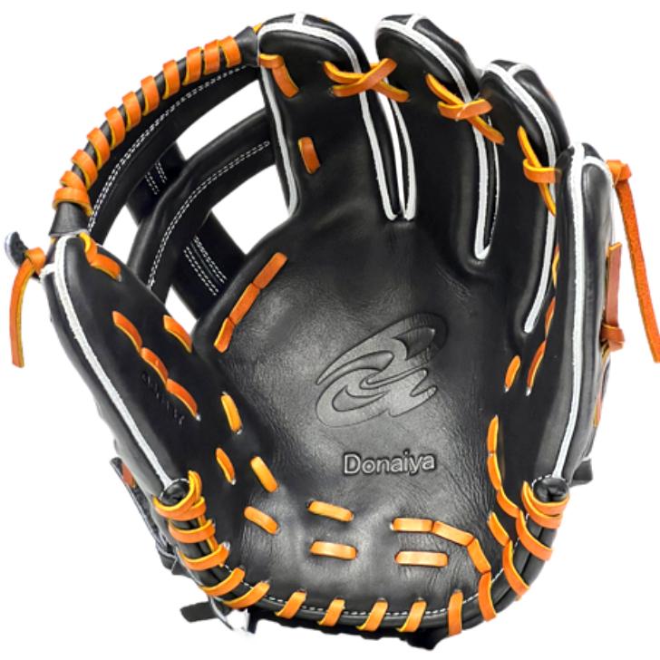 ドナイヤ 限定 軟式グローブ 内野手用 ブラック DJNIIBT DONAIYA 軟式