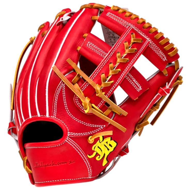 和牛JB 硬式グローブ 内野手用 パワーオレンジ 006S ボールパーク