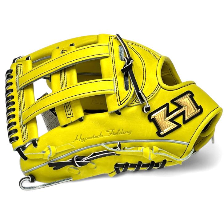 心極 【20％OFF！】ハイゴールド 硬式グローブ 外野手用 左投げ用 KKG