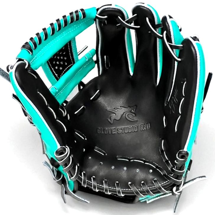 RYU 硬式グローブ 内野手用 右投げ用 G502型 門脇モデル ブラック T