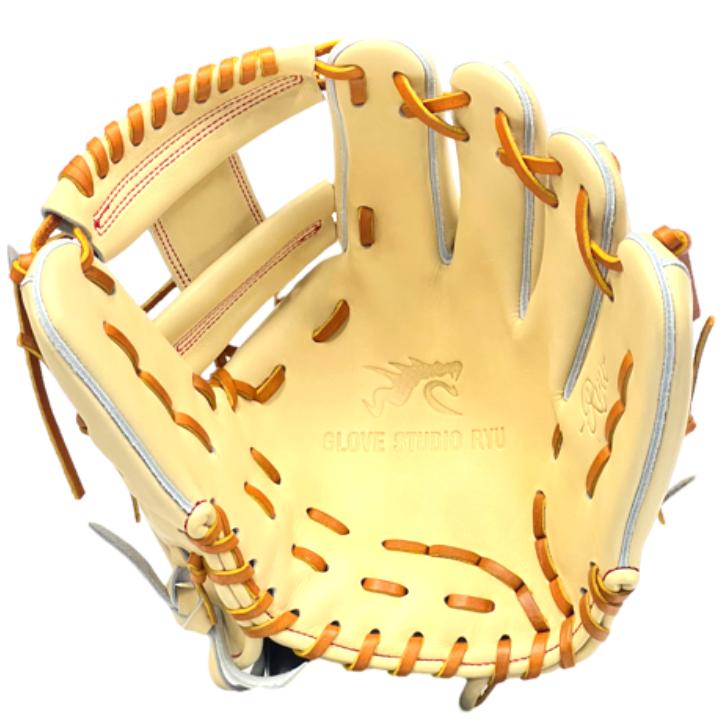 RYU 硬式グローブ 内野手用 右投げ用 キャメル RYU-TIG リュウ RYU