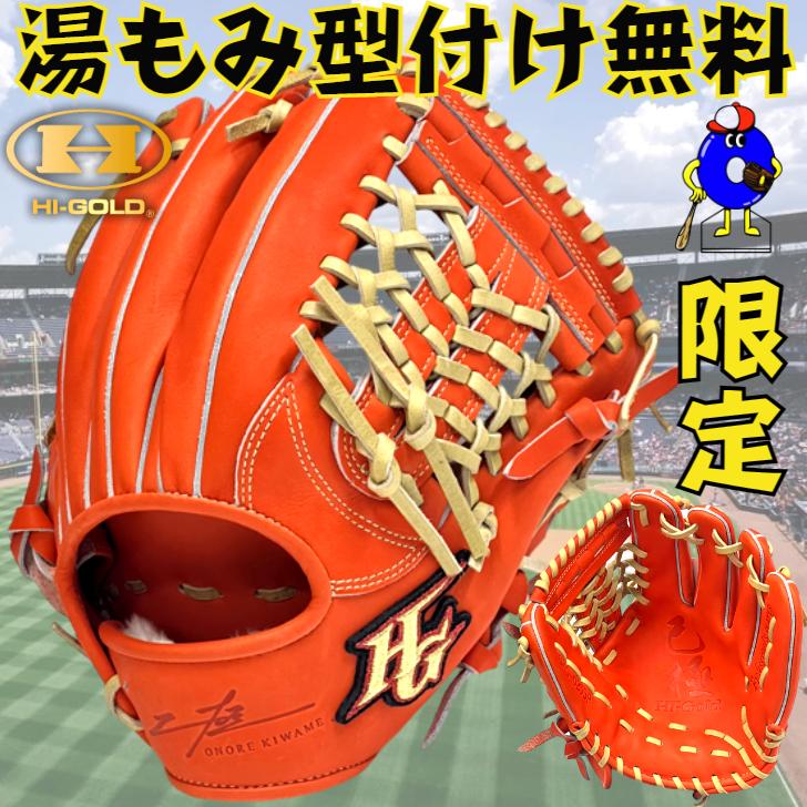 ハイゴールド 心極 硬式 高校野球対応カラー KKG-2101 投手 左 楽天