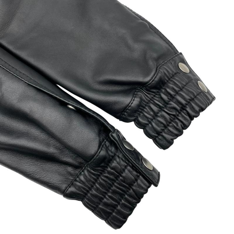 ディオールオム DIOR HOMME レザーシングルライダーズジャケット