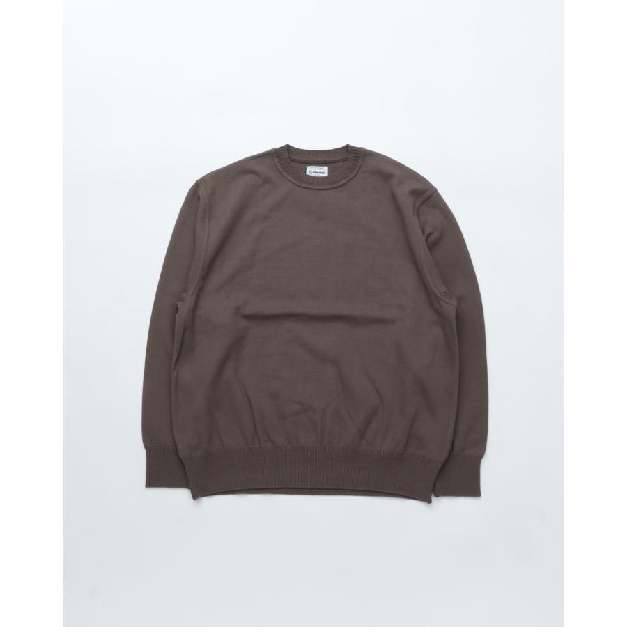 Yonetomi NEW BASIC Yonetomi ヨネトミ WAVE COTTON KNIT PULLOVER 12