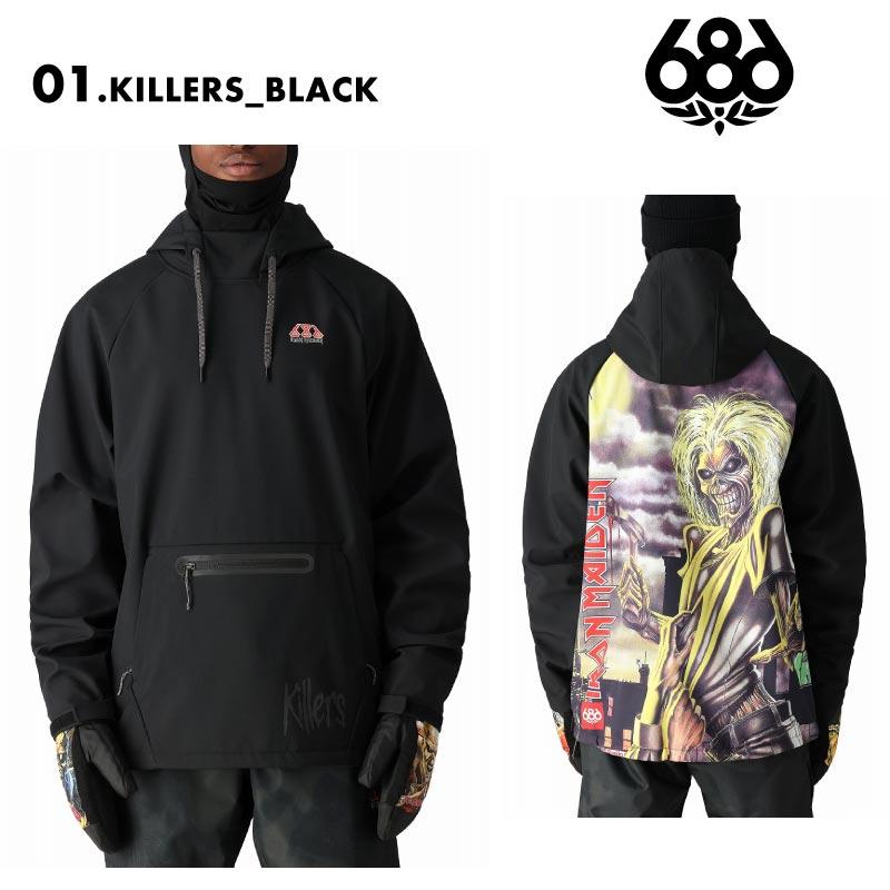 686/シックスエイトシックス メンズ 撥水 パーカー WATERPROOF HOODY