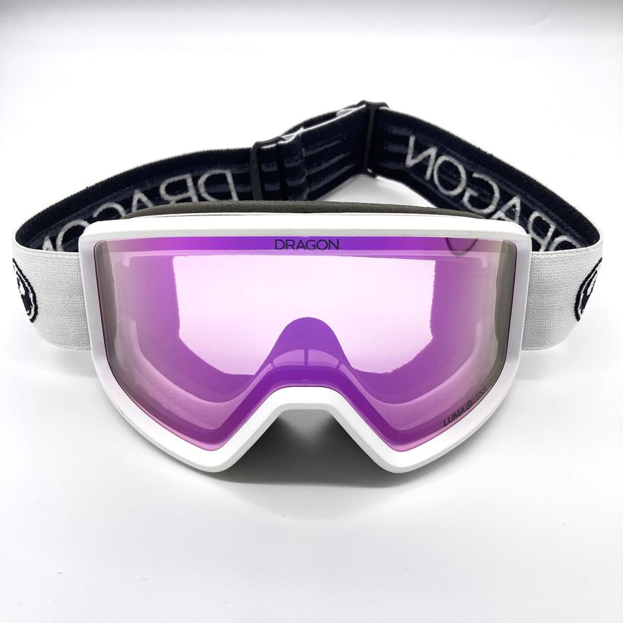 ドラゴン（DRAGON） スノーボード ゴーグル 24-25 DRAGON DXT WHITE LL