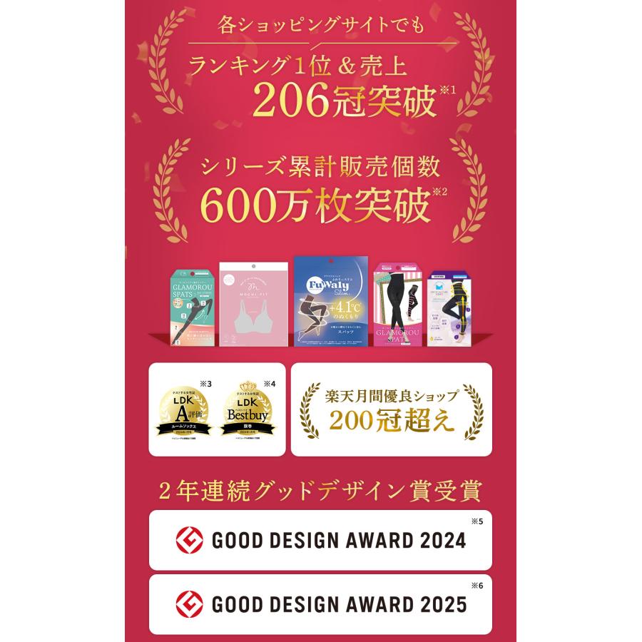 GLAMOROUS SERIES（グラマラスシリーズ） ふわりぃスリム スパッツ