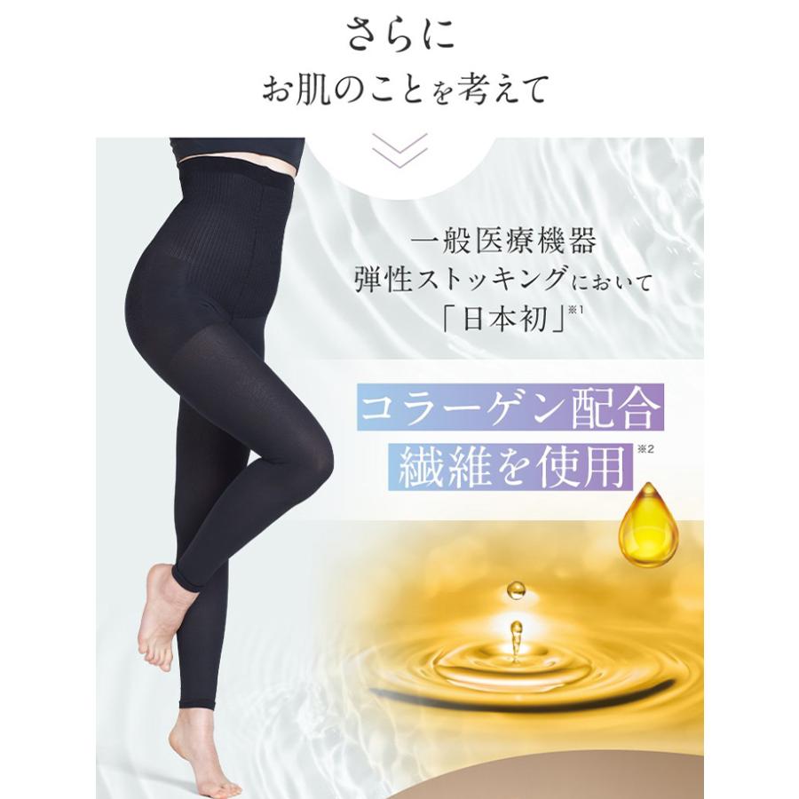 GLAMOROUS SERIES（グラマラスシリーズ） 着圧レギンス むくみ解消 3枚