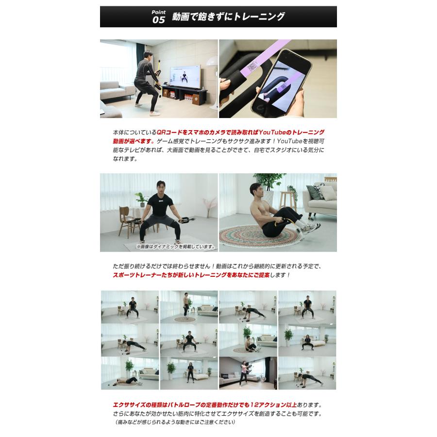 Z-rope バトルロープ 筋トレ 宅トレ クロスフィット 有酸素運動 体幹