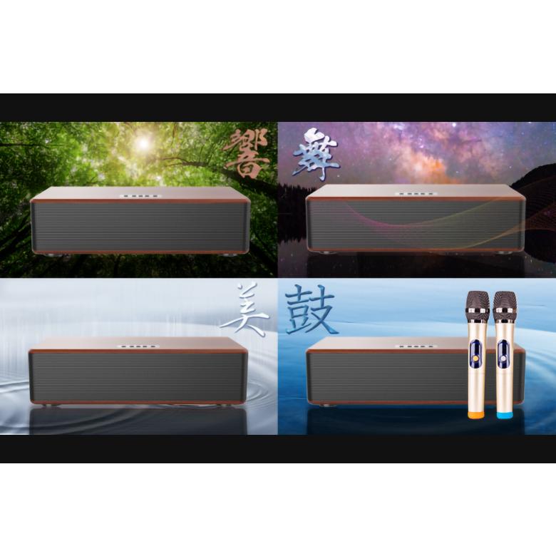 HANZONサウンドボックス カラオケセット 家庭用 マイク ワイヤレス