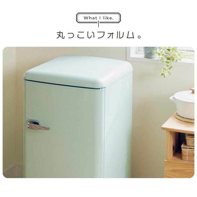 冷蔵庫 レトロデザイン 1ドア 冷凍冷蔵庫 冷凍室 ミニ サブ セカンド