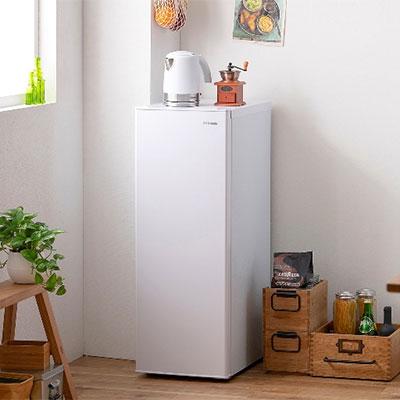 IRIS OHYAMA（アイリスオーヤマ） 冷凍庫 引き出し型 80L 幅356mm 右