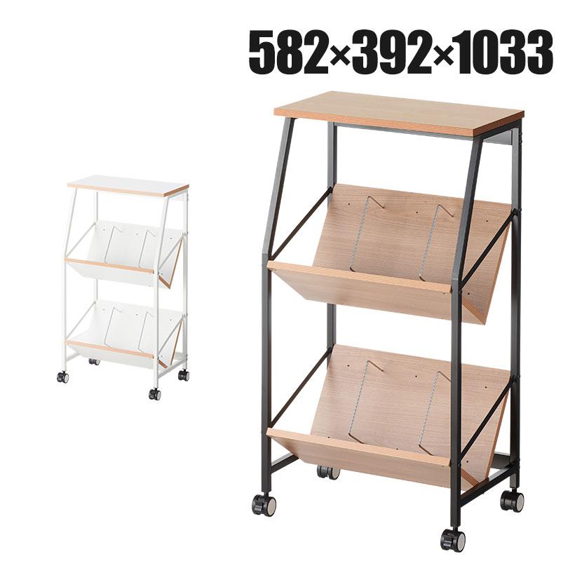 オフィスコム 法人送料無料 レシル 天板付き ファイルワゴン A4