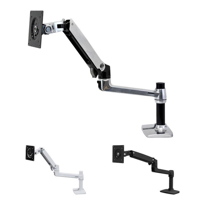 エルゴトロン Ergotron LX ブラック モニターアーム 取り付けネジ付き