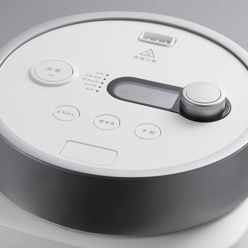 取寄品』バルミューダ 炊飯器 The Gohan 3合炊き ホワイト K08A-WH
