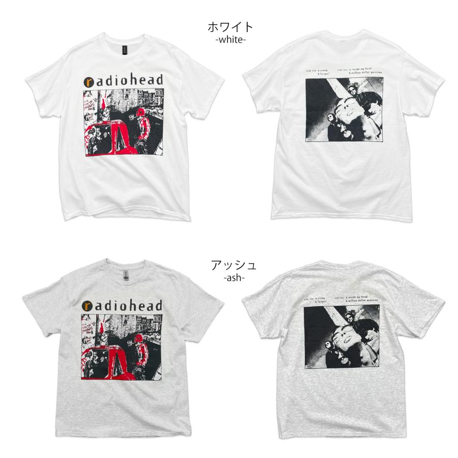 RADIOHEAD「creep」(LP) T−shirt / レディオヘッド クリープ バンド T