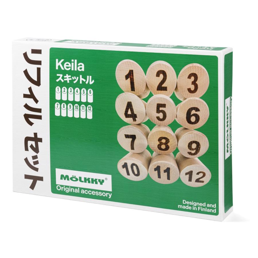 MOLKKY モルック 公式 リフィル セット 日本正規品 (スキットルのみ 1