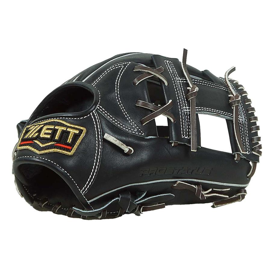 プロステイタス 軟式グローブ 野球 グローブ 内野手用 zett ゼット 右