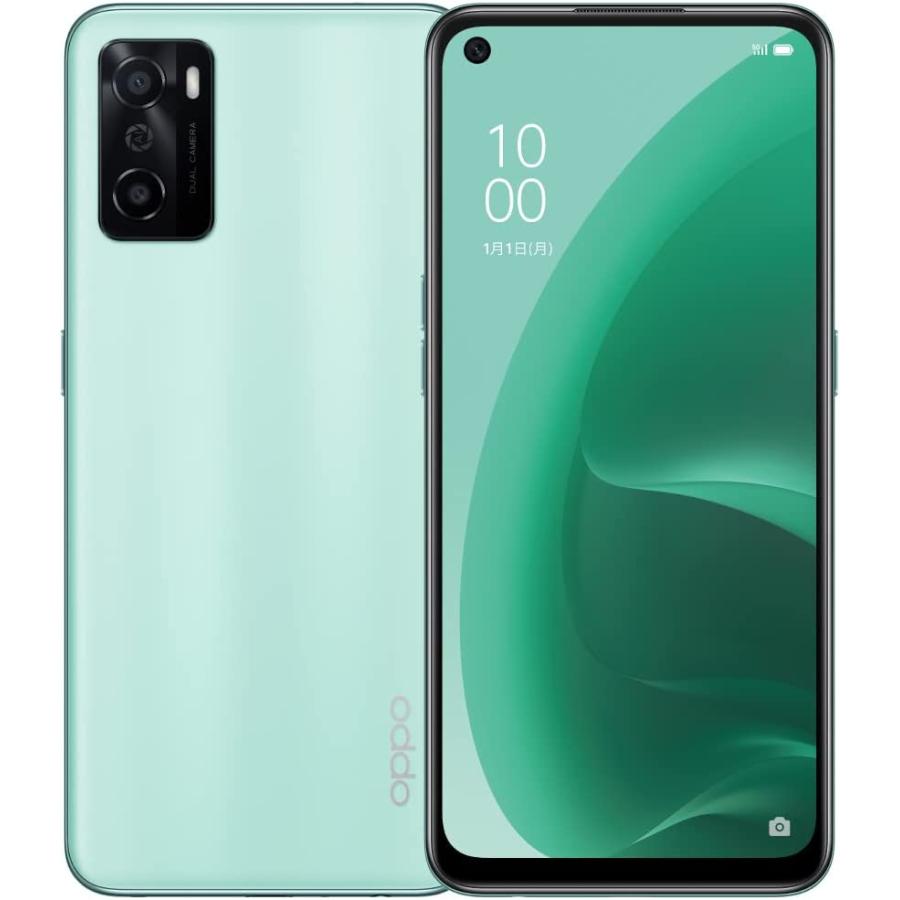 OPPO（オッポ） 新品 OPPO A55s グリーン CPH2309 5G Simフリー 大画面