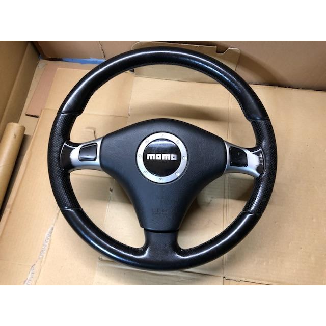 MOMO レザー ステアリング シフト セット ムーヴ RS カスタム L152S