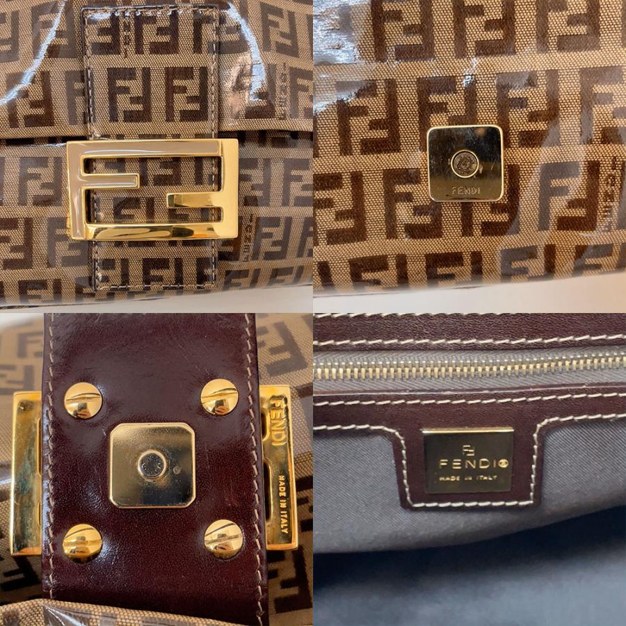 FENDI（フェンディ） マンマバケット ズッキーノ ショルダーバッグ