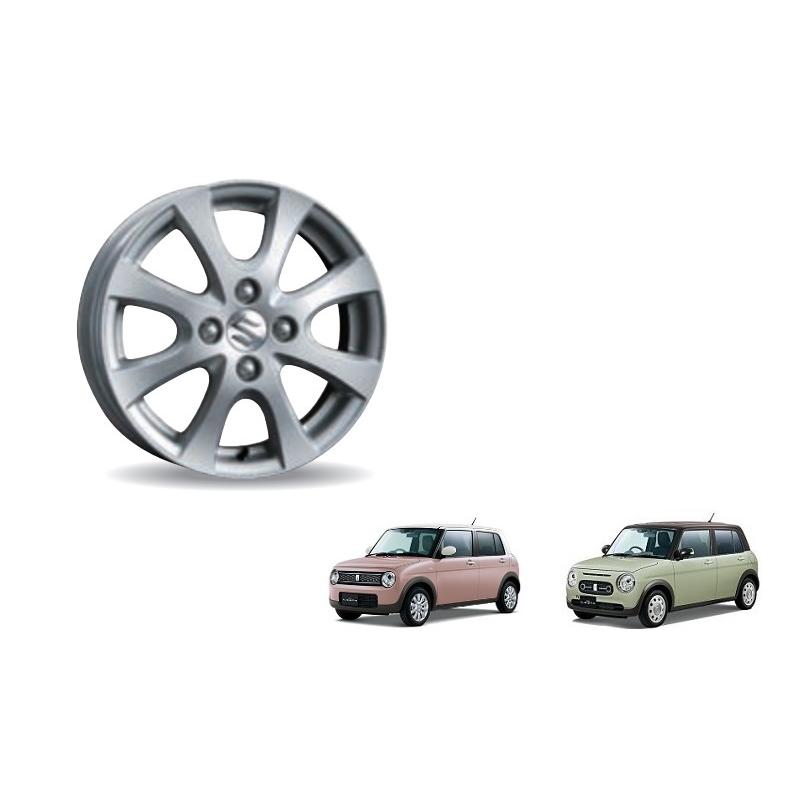 ラパン アルミホイール(シルバー/14インチ/1本分) 「スズキ純正用品