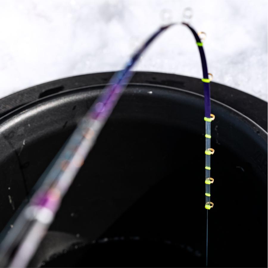 VARIVAS（バリバス） ワカサギ穂先Super桧原MAX333 燻紫銀RX : 岡野