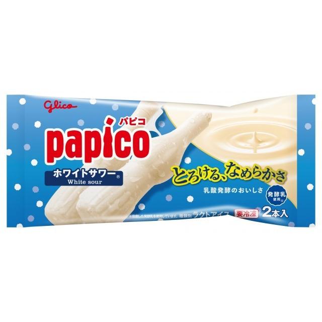 パピコ ホワイトサワー 24個入り 江崎グリコ（濃い味ではありません